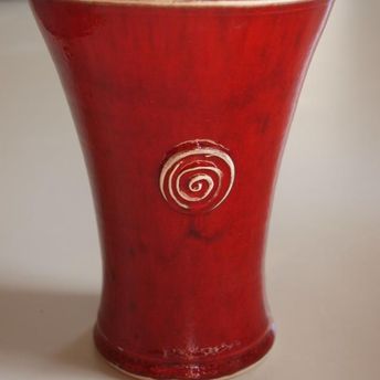 Vase rote Keramik
